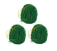 MOTHNUR 3 Pièces Filet Plantes Grimpantes Nylon Vert pour Jardin Support pour Vignes Concombres Fleurs et Légumes Treillis Jardin Polyvalent et Lavable