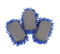 MOTHNUR 3 pièces Lot de Gommes Blanche pour Tableau et Éponge Chenille Douce et Lavable Nettoyage Scolaire Pratique et Accessoire École Compact