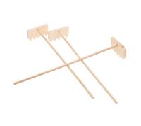MOTHNUR 3 Pièces Mini Bamboo Zen Garden Rakes Rake Tools for Meditation Micro-Landscape Tabletop Art and Home Office Decor