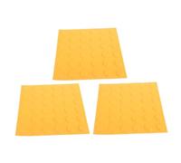 MOTHNUR 3 Pièces PVC Blind Tiles Tactile Paving Bricks Nonslip Floor Tiles For Safe Sidewalk Blind Pathway Replacement