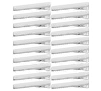 MOTHNUR 30 Pièces Lot de Pinces Crocodiles pour Cheveux Renforcées Acier Pinces Bec Canard pour Accessoires Coiffure DIY pour Créations de Nœuds et Bricolage Cheveux