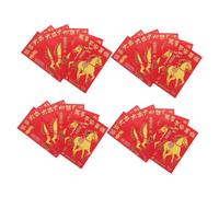 MOTHNUR 300 Pièces Chinese Year Envelopes Year Of The Horse Creative Lucky Money Packets For Spring Festival Family Gatherings And Celebrations