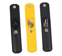 MOTHNUR 3ensembles Set De Kits Nettoyage Oreilles Acier Inoxydable Cuillères à Cérumen Polies Avec Massage Auriculaire Efficaces Pour Cire Sèche Et Grasse Portables Et Sécurisées