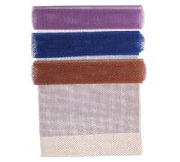 MOTHNUR 3pièces Éponge Exfoliante Africaine Nylon De Filets De Bain Pour Gommage Profond Et Doux Idéale Pour Types De Peau Sèche Rapidement Et Prévient La Croissance Bactérienne