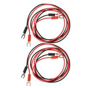 MOTHNUR 4 pièces Câble de Cuivre pour Platine Vinyle U-type Double Tête Fil PVC pour Démonstrations Électriques et Enseignement