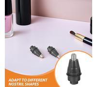 MOTHNUR 4 Pièces de Rechange pour Tondeuse à Poils de Nez Hommes Têtes Lavables à L’Eau Accessoires Compatibles Lames Précises pour Entretien Hygiénique Indispensables Voyage