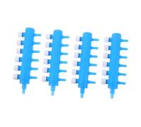 MOTHNUR 4 pièces Distributeur Air pour Aquarium Voies avec Vanne de Contrôle Répartiteur Oxygène pour Pompe à Air de Poisson pour Gestion Précise du Flux Air