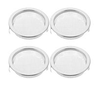 MOTHNUR 4 Pièces Filtre Maille Inox pour Moxibustion Tamis Résistant Haute Température Remplacement Professionnel pour Sachet et Boîte de Moxibustion Lavable Cendres