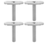 MOTHNUR 4 Pièces Lot de Boulons T Acier Inoxydable pour Rail de Kayak Vis de Montage Durables et Antirouille Accessoires Compatibles pour Fixation de Matériel de Kayak