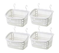 MOTHNUR 4 Pièces Multifonction pour Petits Animaux Hamac Blanc avec Crochets Rangement Optimisé pour Cage de Chinchilla et Hamster