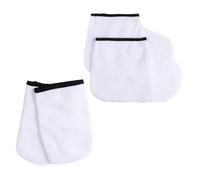 MOTHNUR 4 pièces Paraffin Wax Gloves And Booties Set For Hand And Foot Care Adjustable Strap Heat Retention For Moisturizing Treatment At Home