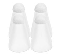 MOTHNUR 4 pièces Protection Pointe de Stylet Fibre pour Pencil Génération Compatible Antidérapant Couvercle Protecteur Transparent Accessoires Stylet Tablette Tactile