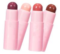 MOTHNUR 4 pièces Set de Crèmes à Lèvres Veloutées Repulpantes et Hydratantes Maquillage Lèvres Mat Longue Tenue pour Femmes Texture Légère et Confortable