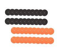 MOTHNUR 40 pièces Colliers de Clonage Éponges EVA Inserts pour Culture sans Sol Hydroponique Jardinage Matériel Serre Semis Godets Repiquage