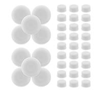 MOTHNUR 45 Roulements à Billes Radiaux Blancs pour Moulins à Vent Artisanaux, Paliers Élargis, 45 Pièces, Accessoires de Rechange pour Bricolage Jardin et Bijoux, Adaptés aux Projets