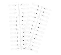 MOTHNUR 48 Pièces Nail Gel Polish Display Chart Magnetic Detachable Sample Sticks For Beginners Salon Home Practice DIY Manicure Tool