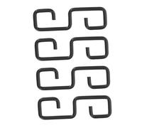 MOTHNUR 4pièces Adaptateurs De Gouttière pour Chaîne De Pluie Clips Installation Métalliques pour Pluviales Accessoires De Drainage De Toit