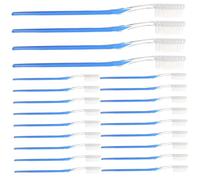 MOTHNUR 50 pièces Brosse Dents Jetables Souples Voyage Compacte Nettoyage Oral Pratique Hygiène Portable pour Camping et