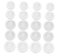 MOTHNUR 50 Pièces Silicone Savings Jar Stoppers Round Seal For Ceramic Coin Holders Various Replacement Plugs For Piggy Banks