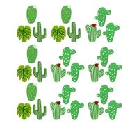 MOTHNUR 50 Pièces Wood Push Pins Cactus Thumbtacks Decorative Succulent Thumb Tacks for Bulletin Boards Cork Boards Classroom and Office Use