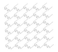 MOTHNUR 500 pièces Baguettes de Soudure Ondulées pour Réparation Pare-chocs Auto Agrafes de Soudage Plastique Compatibles avec Machines de Soudage Réparation Facile et Fiable pour