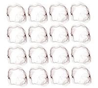 MOTHNUR 50pièces Filets à Cheveux Élastiques Invisibles Filet à Cheveux Maille Élastique Café Lot