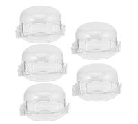 MOTHNUR 5pièces Couvre-boutons Gazinière Sécurisés Protection Boutons Four Et Cuisinière Cache-bouton Garçon Fille Sécurité Cuisine Facile à Installer
