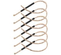 MOTHNUR 6 Ensembles Lot de Cordes Allumage pour Feu Extérieur Corde Cire Abeille Résistante Au Vent Outil de Démarrage Rapide pour Camping Barbecue et Randonnée