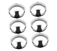 MOTHNUR 6 pièces Couvercles de Tasse Étanches Plastique Anti-Fuite pour Gobelets de Voiture Protection Déversements et Odeurs Couvre-Tasses et Réutilisables