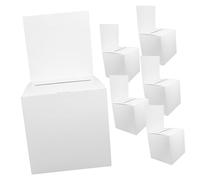 MOTHNUR 6 pièces Lot de Boîtes Multifonctions pour Collecte de Dons Urnes à Bulletin Papier Rangement pour Réunions Entreprise et Événements Festifs