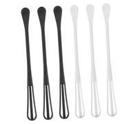MOTHNUR 6 pièces Mini à Œufs Manuel Batteur Portable pour Fouettage et Application de Confiture Ustensile de Cuisine Pratique et Réutilisable