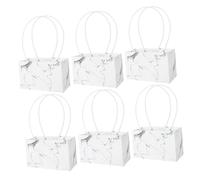 MOTHNUR 6 Pièces Pochettes Cadeaux Carton Pour Fleurs Pochette Cadeau Papier Pochettes Cadeaux Carton Pochette Pour Fleurs Portables
