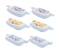 MOTHNUR 6pièces Éponge De Bain Pour Garçon Fille Lot De Éponge Douce Et Exfoliante Pour Garçon Fille Nettoyage Douceur Pour Bain