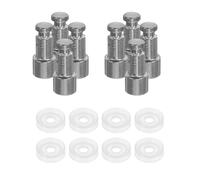 MOTHNUR 8 ensembles Kit Soupapes Flottantes pour Autocuiseur Électrique Joints Étanchéité Résistants Chaleur de Rechange pour Cocotte et Cuiseur Vapeur Sécurité Renforcée et Récupération