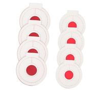 MOTHNUR 8 pièces Cibles Microfibre de Précision de Cibles de Tir Compactes et Durables Entraînement Légères et Stables pour Tir à Arc et Chasse