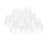 MOTHNUR 8 pièces Replacement Tips Head For Water Oxygen Facial Machine Portable Small Compatible With Hydro Facial Machine Accessories Lightweight And Easy To Install