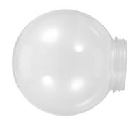 MOTHNUR Abat Jour Sphérique Acrylique Transparent pour Lampe Extérieure Protection Résistante à Eau Texture Lisse pour Lampadaires de Jardin et Patio