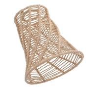 MOTHNUR Abat-jour Tissé Main Petit pour Lampes sur Pied et Plafonniers Abat-jour Rotin Style Bohème pour Décoration Maison Éclairage Doux et Ambiance Chaleureuse Remplacement