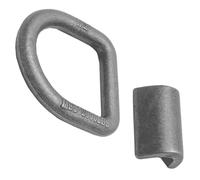 MOTHNUR Anneau D Soudé Forgé Robuste pour Remorque Ancre D Arrimage Haute Résistance Fixation Polyvalente pour Sangles de Bateau Camion et Charge Transportée