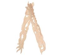 MOTHNUR Appliques Décoratives en Bois Sculpté 50X8 CM Dragon et Phénix Incrustations Murales Européennes Décorations D’Escalier et Meubles Vintage Objets Décoratifs Floraux en Bois