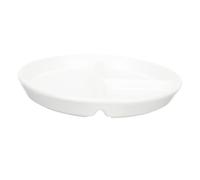 MOTHNUR Assiette Céramique Compartimentée pour Contrôle des Portions Repas Sain Plate Déjeuner Régime Adulte Nettoyage Facile Séparation Aliments et Odeurs