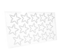 MOTHNUR Autocollants De Bijoux Faciaux Planche Gemmes Adhésives Paillettes Visage Festival Maquillage Décoratif Éclatant