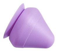 MOTHNUR Balle de Massage avec Ventouse en Tpe Violet Boule de Massage Musculaire Profond Portable pour Points de Déclenchement Outil Antidouleur pour Cou Dos et Pieds Accessoire