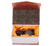 MOTHNUR Balles de Massage en Jade 2 Pièces Ensemble, Boules de Fitness Manuelles Compactes pour Soulagement Musculaire, Outil de Massage Portable Relaxation et Bien-être, Présent