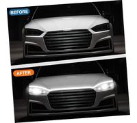 MOTHNUR Bande LED Capot Voiture Flexible RGB Étanche Éclairage Jour Blanc Sécurité Camions SUV