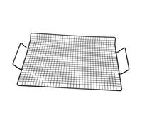 MOTHNUR Barbecue INOX Maille Fine Antirouille Résistante Haute Température Rack Portable pour Viandes et Légumes Plein Air