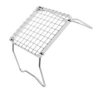 MOTHNUR Barbecue Pliable Acier Inoxydable Support de Cuisson Stable pour Camping Barbecue Extérieur Multifonction Mini Rack Randonnée et Pique