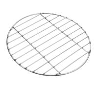 MOTHNUR Barbecue Ronde Acier Inoxydable Maille Résistante pour Griller Viande et Légumes Outil Simple pour Cuisson Extérieure