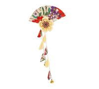 MOTHNUR Barrette à Cheveux Tissu avec Pompons Accessoire Kimono pour et Cosplay