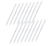 MOTHNUR Bâtonnets Cuticules Réutilisables 100 Pcs 9,5 Cm Plastique Bleu Repousse-cuticules Pédicure Soins des Ongles Précision Nail Art